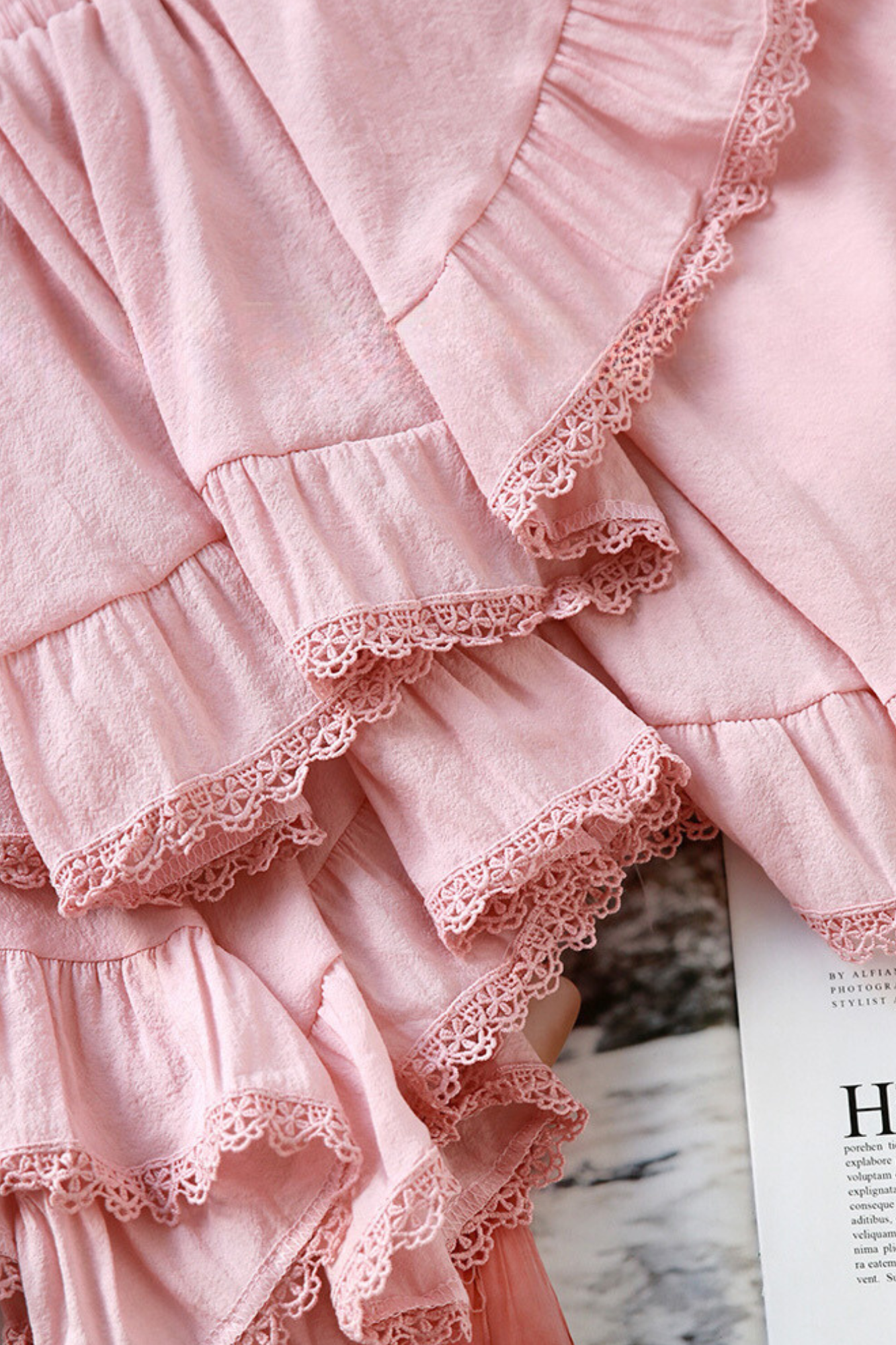 Fairycore Tiered Mini Skirt