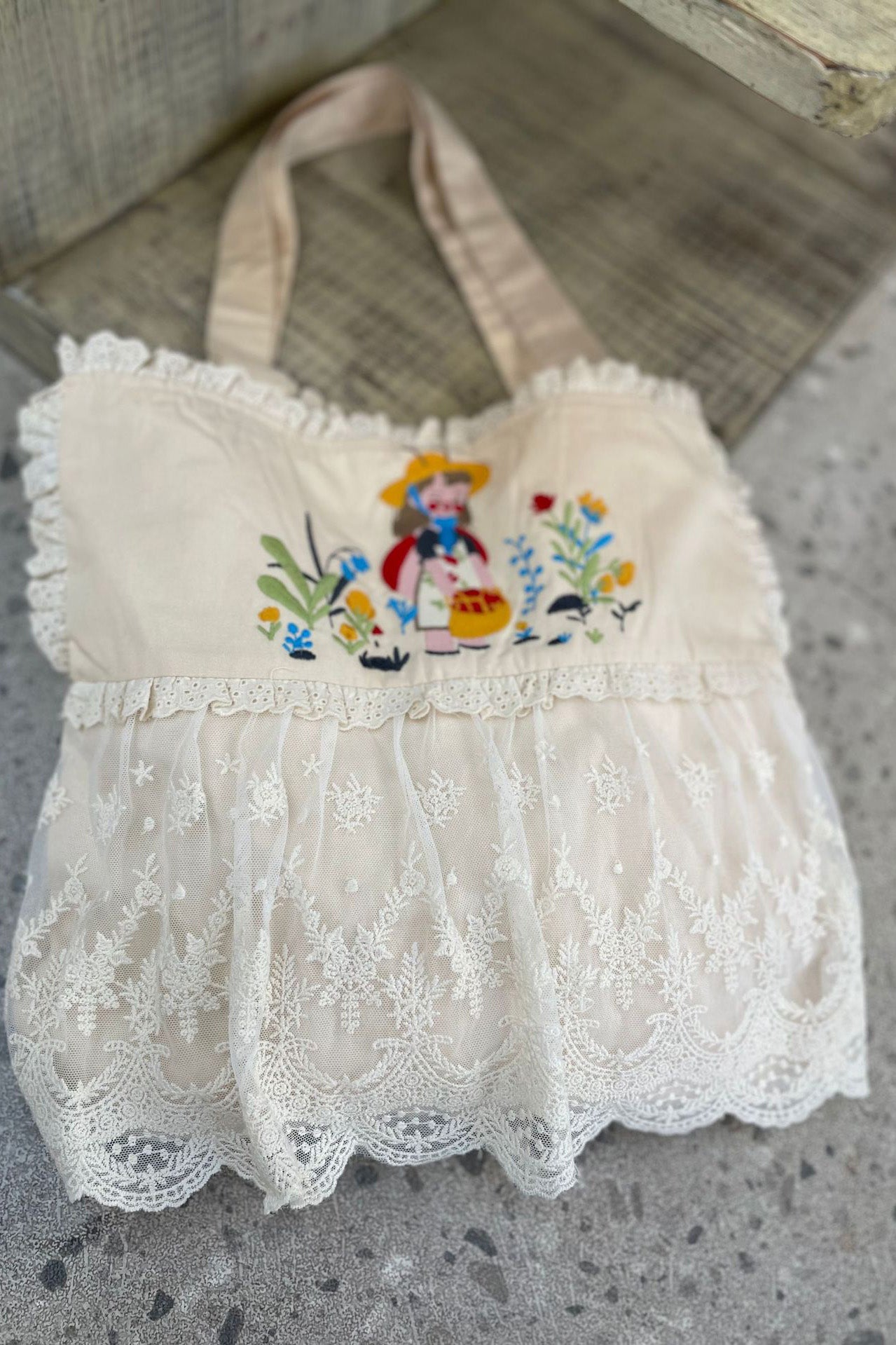 Cottagecore Cute Embroidered Bag