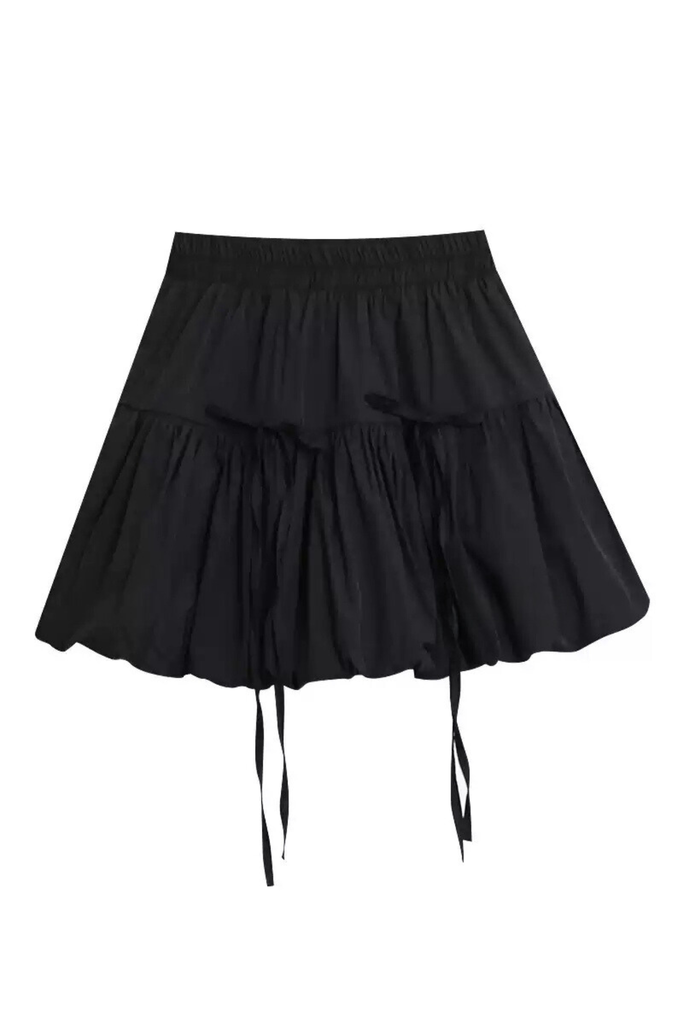 Black Bubble Skirt