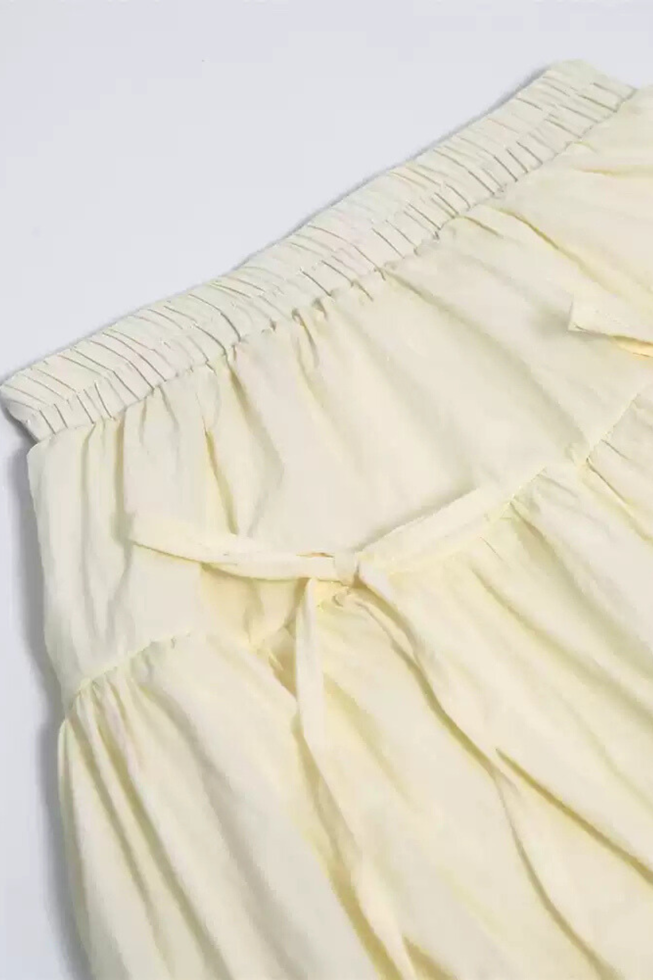 Bow Bubble Mini Skirt