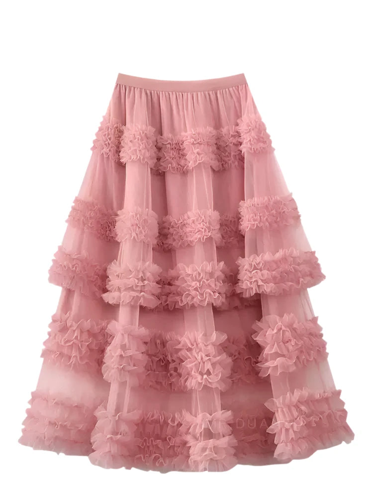 Pink Fairy Tiered Skirt