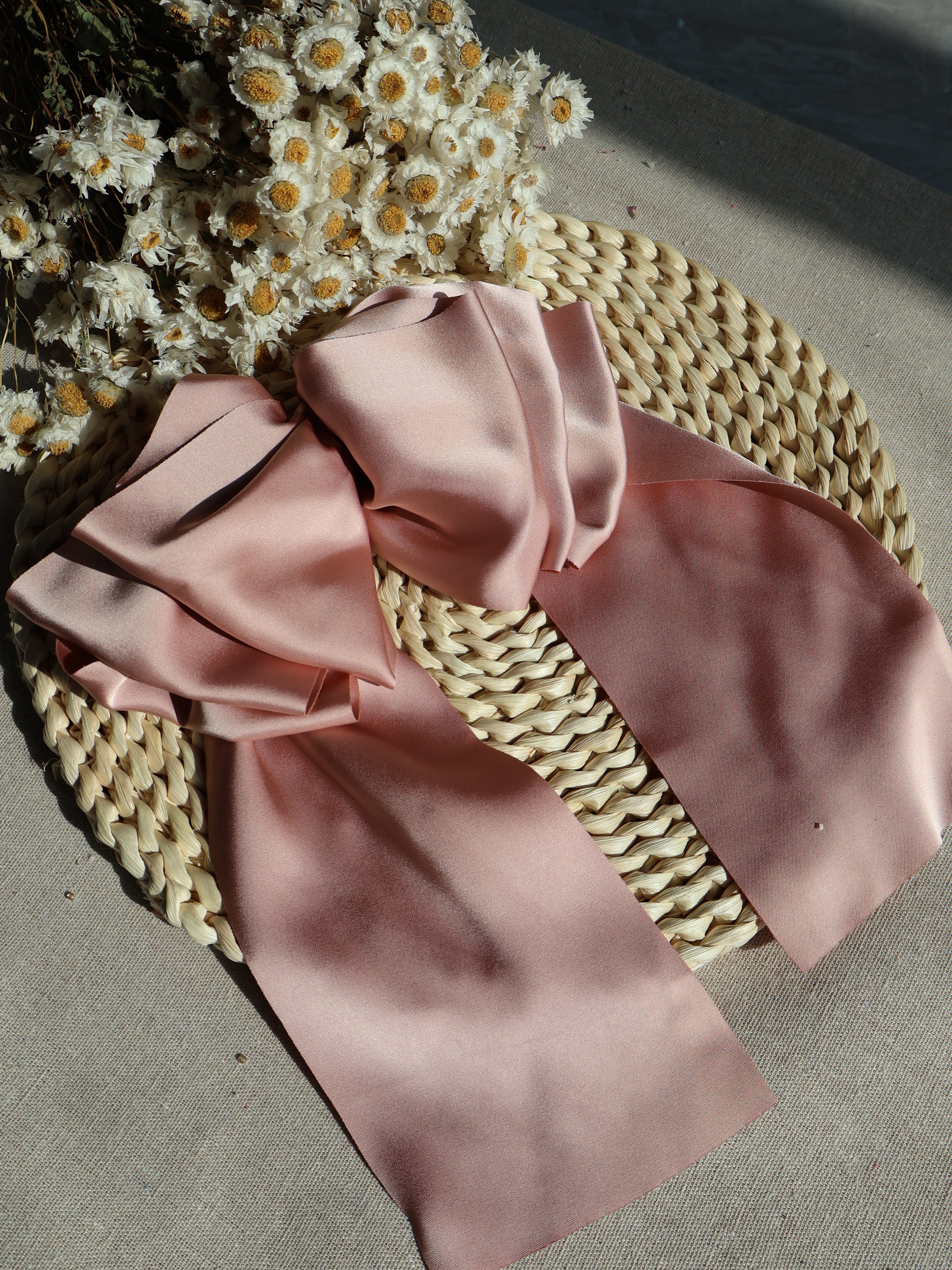 biggest hair bow pink