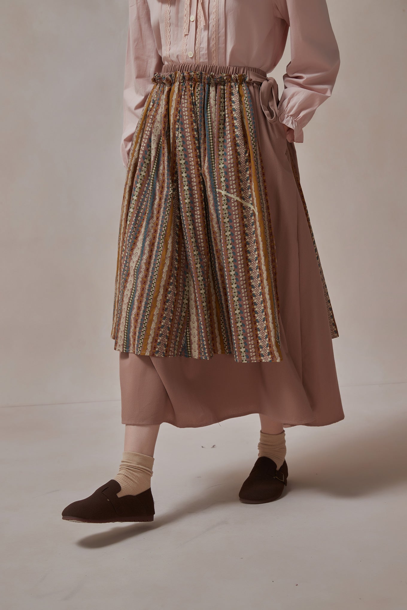 Cottagecore Ruffle Vintage Skirt