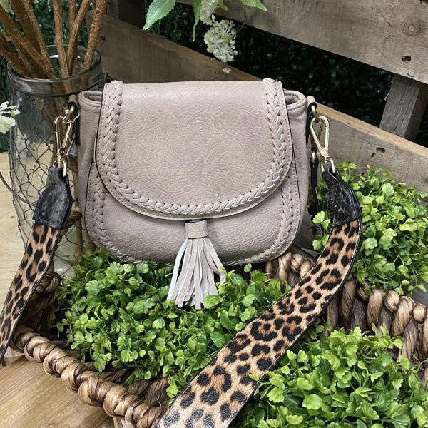 Vintage Belt Leather Crossbody Bags