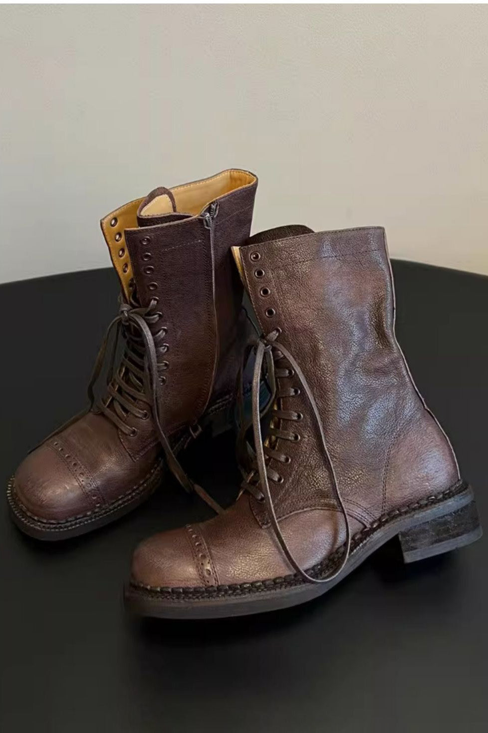 Vintage Brown Womens Boots
