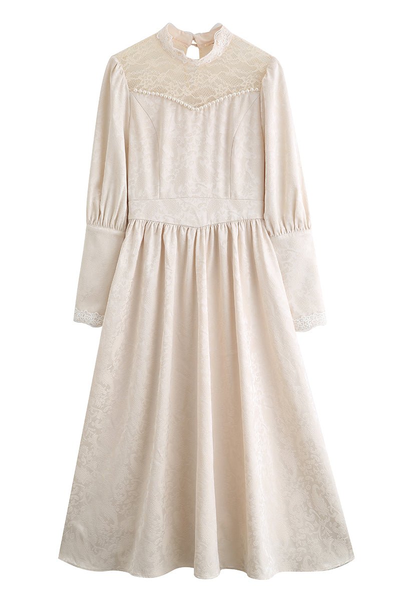 Vintage Style 50s Lace Wedding Dress