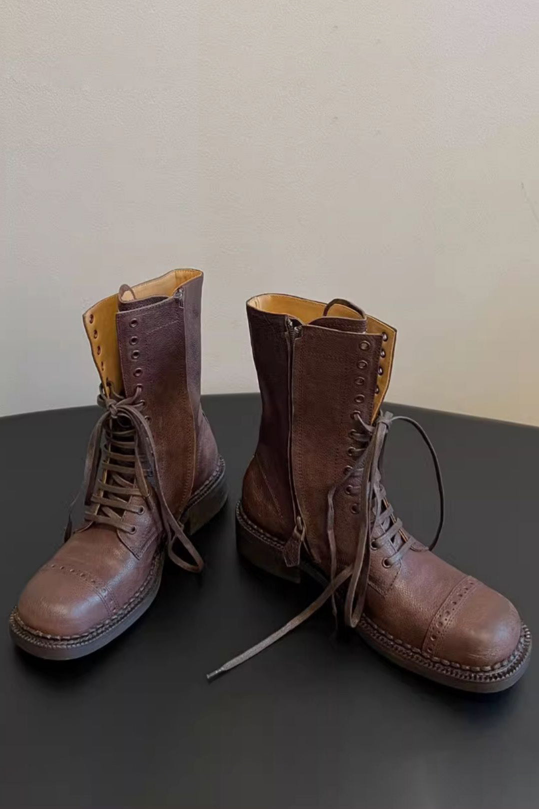 Vintage Brown Womens Boots